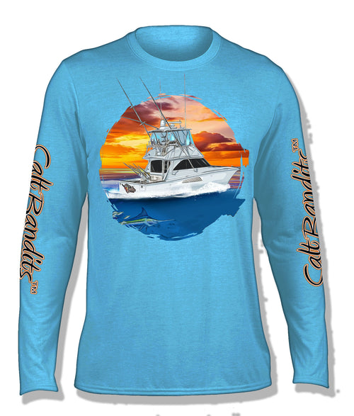 Salt Bandits™ Bandit Boat Performance Long Sleeve T-shirt