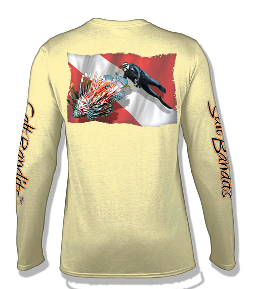 Salt Bandits™ Lionfish Performance Long Sleeve T-shirt