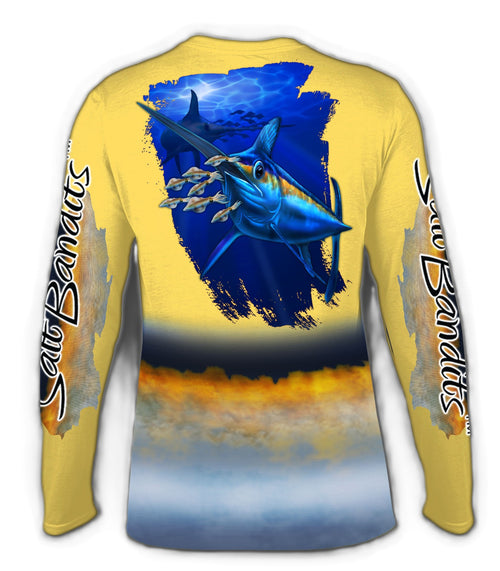 Salt Bandits™ Swordfish Performance Long Sleeve T-shirt